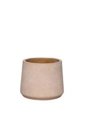 KDMD Hortus Classic Corsica Tapered Planter 14 x 16.5cm in Natural - Size: 14 x 16.5 cm - thumbnail 1