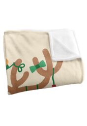 David Olenick Misplaced Loyalty Silky Touch Super Soft Throw Blanket 152 X 127 cm in White - thumbnail 3