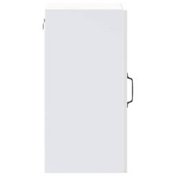 Berkfield Home Kitchen Wall Cabinet with Glass Door Lucca White - thumbnail 8