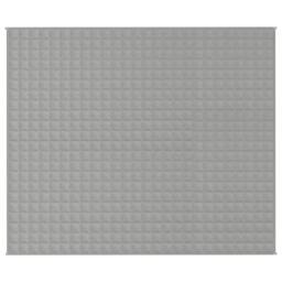 Berkfield Home Weighted Blanket Grey 220x260 cm 11 kg Fabric - thumbnail 3