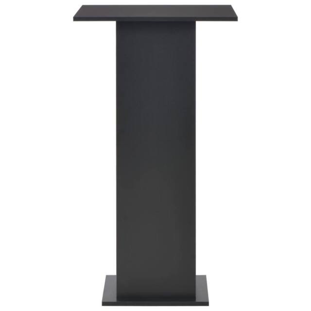 Berkfield Home Durable Bar Table Black 60x60x110 cm - Size: 60 x 60 x 110 cm - image 1