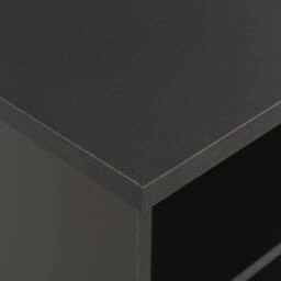 Berkfield Home Durable Bar Table Black 60x60x110 cm - Size: 60 x 60 x 110 cm - thumbnail 4