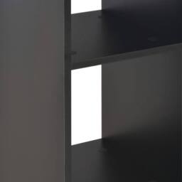 Berkfield Home Durable Bar Table Black 60x60x110 cm - Size: 60 x 60 x 110 cm - thumbnail 5