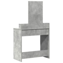 Berkfield Home Dressing Table with Drawers¬†Concrete Grey 79x41x140 cm - Size: 79 x 41 x 140 cm - thumbnail 8