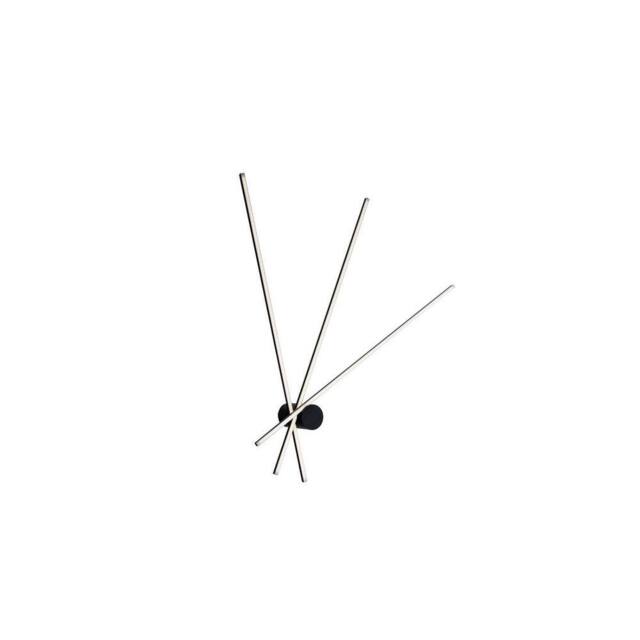 Netlighting SHANGHAI LED Semi Flush Light Black 1790lm 4000K 100x92x14.5cm - Size: 100x92x14.5 cm