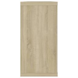 Berkfield Home Wall Cube Shelf 4 pcs Sonoma Oak 100x15x30 cm Engineered Wood in Light Tan - Size: 100 x 15 x 30 cm - thumbnail 7