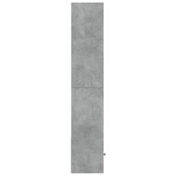 Berkfield Home Bookcase Concrete Grey 40x36x189 cm Engineered Wood - Size: 40 x 36 x 189 cm - thumbnail 4