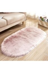 Living and Home 100Cm x 180Cm Bendel Handmade Shag Pink Rug - Size: 100 cm x 180 cm - thumbnail 1