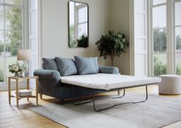 The Great Sofa Company Beatrice Sofa Bed Faro Denim in Blue