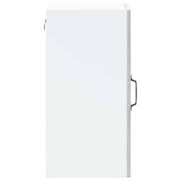 Berkfield Home Kitchen Wall Cabinet with Glass Door Kalmar Concrete Grey Wood - thumbnail 7
