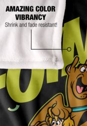 Warner Brothers Scooby Doo Officially Licensed Silky Touch Super Soft Throw Blanket 152 x 127 cm in White - thumbnail 4