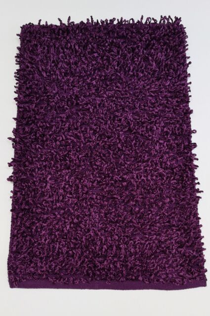 Rapport Home Oxford Shaggy Rug (55x85 cm) in Aubergine - image 1