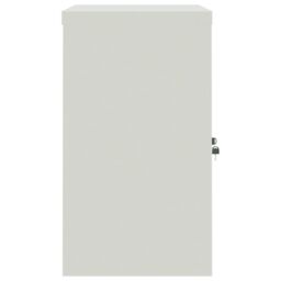 Berkfield Home File Cabinet Light Grey 90x40x70 cm Steel - Size: 90 x 40 x 70 cm - thumbnail 5