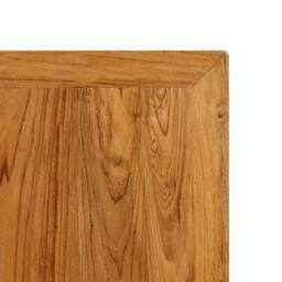 Berkfield Home Bar Table Solid Reclaimed Teak 60x60x107 cm in Brown - Size: 60 x 60 x 107 cm - thumbnail 4