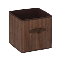 Orsina Kankyo Bamboo Wood Storage Box in Brown