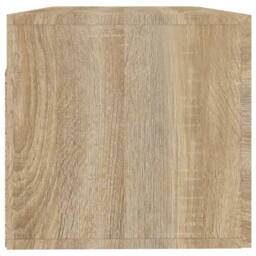 Berkfield Home Wall Cabinet Sonoma Oak 100x36.5x35 cm Engineered Wood in Brown - thumbnail 6