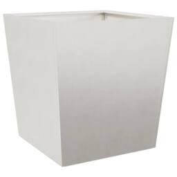 Berkfield Home Durable Garden Planter 50x50x50 cm Stainless Steel in Light Grey - Size: 50 x 50 x 50 cm - thumbnail 6