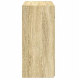 Berkfield Home Sideboard Sonoma Oak 80x42.5x93 cm Engineered Wood in Brown - thumbnail 5