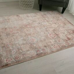 The Rug Shop UK Abstract Beige Traditional Machine Made Easy to clean Area Rug - Size: 200 cm x 290 cm - thumbnail 2
