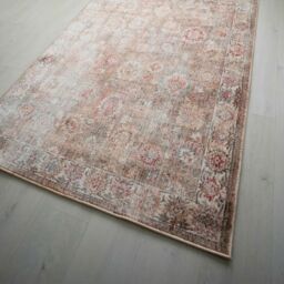 The Rug Shop UK Abstract Beige Traditional Machine Made Easy to clean Area Rug - Size: 200 cm x 290 cm - thumbnail 1