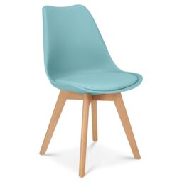 Bravich LTD Rocco Tulip Dining Chair in Duck Egg Blue - Size: 1 Pack - thumbnail 9