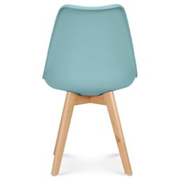 Bravich LTD Rocco Tulip Dining Chair in Duck Egg Blue - Size: 1 Pack - thumbnail 7