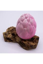 KDMD DriftGlow Crackle Lotus Lamp - Purple, Natural Driftwood & Shade in Purple - thumbnail 7