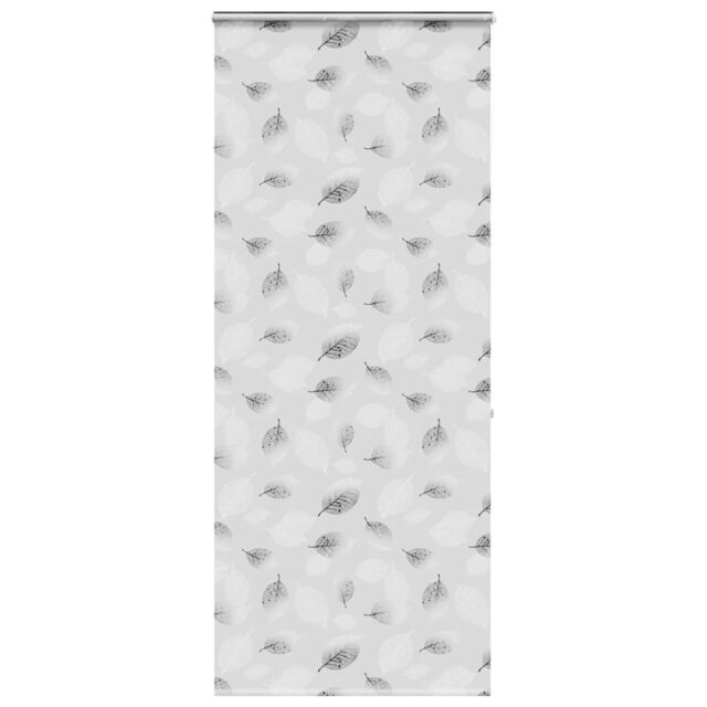 Berkfield Home Shower Roller Blind with Cassette 110x240 cm Fabric Width 106 cm in Grey - image 1