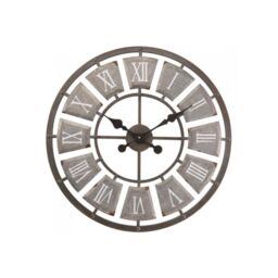 Marco Paul 60cm Roman Numerals Stone Outdoor Clocks for The Garden in Light Stone - thumbnail 2