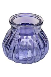 KDMD Lilac Veneto Bubble Glass Jar Vase 7.5cm 12 Pack - thumbnail 7
