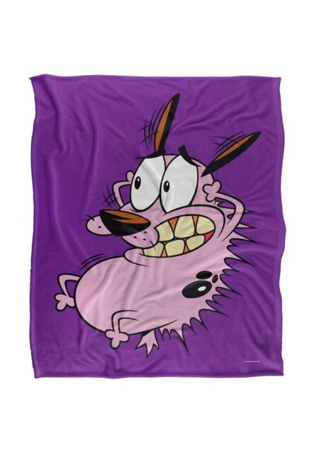 Courage The Cowardly Dog Season 3 Cover Silky Touch Super Soft Throw Blanket 152 X 127 cm in White - image 1