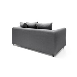 Abakus Direct Darcy 3 Seater Sofa in Smart Linen Fabric 4 colours in Dark Grey - thumbnail 3