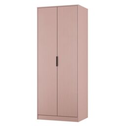 Ready Assembled 2 U Menai 2 Door Wardrobe (Ready Assembled) in Dusty Pink - thumbnail 4