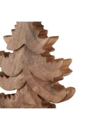 KDMD Natural Wooden Large Christmas Tree - Rustic Holiday Decor Centerpiece in Brown - thumbnail 4