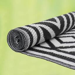 JVL The Gardener Tile Design Outdoor Patio Rug 150x210cm - Size: 150 cm x 210 cm - thumbnail 8
