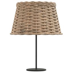 Berkfield Home Lamp Shade Brown √ò38x23 cm Wicker - Size: 38x23 cm - thumbnail 4