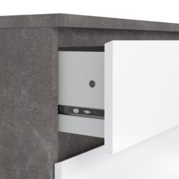 Furniture To Go Naia Chest of 3 Drawers in Grey - thumbnail 6