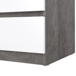 Furniture To Go Naia Chest of 3 Drawers in Grey - thumbnail 7