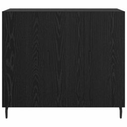 Berkfield Home Sideboard with Storage with Door Black 90 x 34 x 80 cm Engineered wood - thumbnail 6