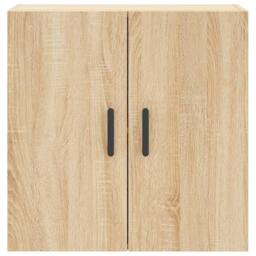Berkfield Home Wall Cabinet Sonoma Oak 60x31x60 cm Engineered Wood in Brown - Size: 60 x 31 x 60 cm - thumbnail 5