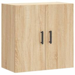 Berkfield Home Wall Cabinet Sonoma Oak 60x31x60 cm Engineered Wood in Brown - Size: 60 x 31 x 60 cm - thumbnail 2