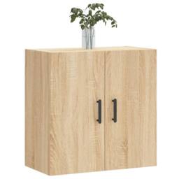 Berkfield Home Wall Cabinet Sonoma Oak 60x31x60 cm Engineered Wood in Brown - Size: 60 x 31 x 60 cm - thumbnail 3