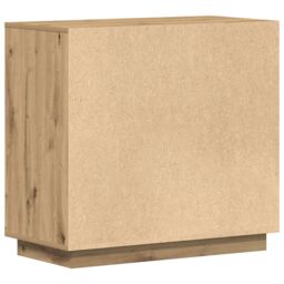 Berkfield Home Sideboard Artisan Oak 80x34x75 cm Engineered Wood in Brown - Size: 80 x 34 x 75 cm - thumbnail 8