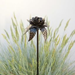Paper High Iron Black Rose Garden Stake - thumbnail 7