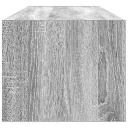 Berkfield Home TV Cabinet Grey Sonoma 100x31x25.5 cm Engineered Wood - thumbnail 7