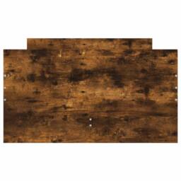 Berkfield Home Modern Bed Frame with Drawers without Mattress Smoked Oak 100x200 cm in Brown - thumbnail 7
