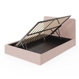 GFW Chiswick Ottoman Bed in Pink - Size: Single - thumbnail 3