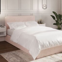 GFW Chiswick Ottoman Bed in Pink - Size: Single