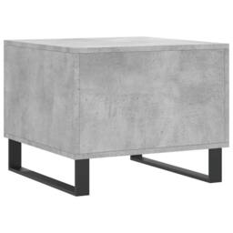 Berkfield Home Decorative Coffee Tables 2 pcs Concrete Grey 50x50x40 cm Engineer - Size: 50 x 50 x 40 cm - thumbnail 9