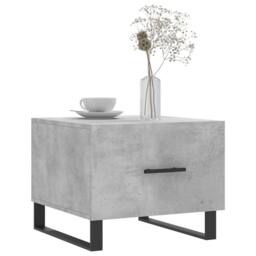 Berkfield Home Decorative Coffee Tables 2 pcs Concrete Grey 50x50x40 cm Engineer - Size: 50 x 50 x 40 cm - thumbnail 1